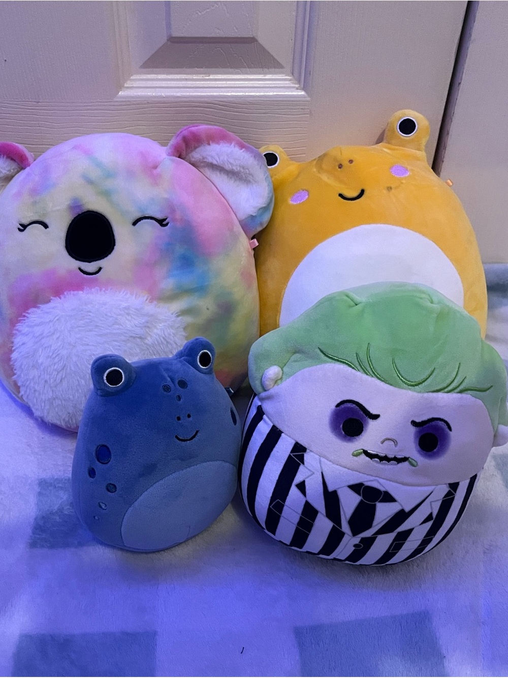 Plush Frog and Character Pet Toys - Blue, Yellow, Tie-Dye ALL OFFERS EXCEPTED!!!